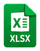 Excel XLSX con Fórmulas Vivas